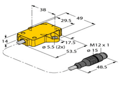 TURCK 图尔克   1590854  旋转角度传感器