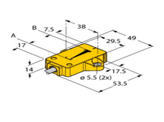 TURCK 图尔克   1590751  线性电感式位移传感器