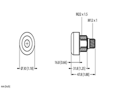 TURCK 图尔克   3814207  反射式光电传感器