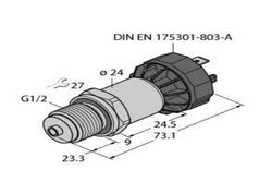 TURCK 图尔克   100000517  压力传感器/压力测量单元