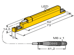 TURCK 图尔克   1536620  线性电感式位移传感器