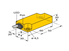 TURCK 图尔克   2504028  电容式线性位置传感器