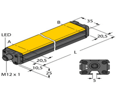 TURCK 图尔克   1536645  线性电感式位移传感器