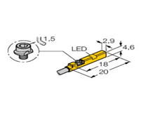 TURCK 图尔克   4685834  磁场传感器