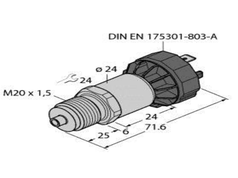 TURCK 图尔克   100002532  压力传感器/压力测量单元