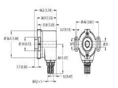 TURCK 图尔克   100011194  增量式编码器