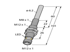 TURCK 图尔克   1600611  磁场传感器