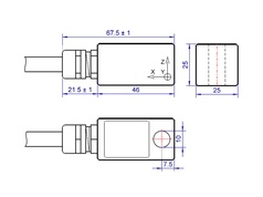 AIS (Advanced International Sensors)   AIS 5X70  加速度计