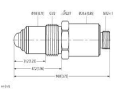 TURCK 图尔克   100004248  电容式线性位置传感器