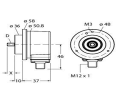 TURCK 图尔克   100010278  增量式编码器