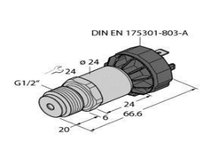 TURCK 图尔克   100000506  压力传感器/压力测量单元