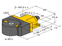 TURCK 图尔克   1593011  旋转角度传感器