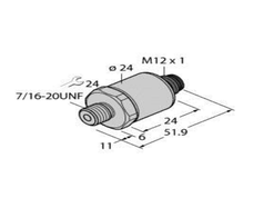 TURCK 图尔克   100003758  压力传感器/压力测量单元