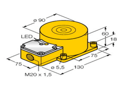 TURCK 图尔克   1625834  接近开关