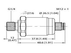 TURCK 图尔克   100004247  压力传感器/压力测量单元