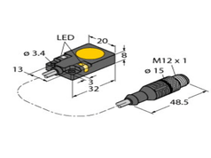 TURCK 图尔克   1600901  接近开关