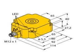 TURCK 图尔克   1625857  接近开关