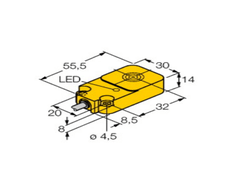 TURCK 图尔克   1608730  接近开关