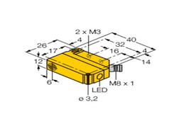 TURCK 图尔克   1635524  接近开关