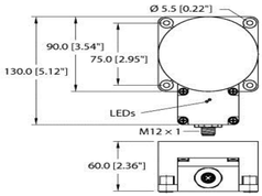 TURCK 图尔克   1625844  接近开关