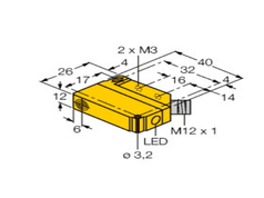 TURCK 图尔克   1635527  接近开关