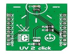 光学传感器开发工具 UV2 click