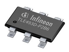 Infineon 英飞凌  TLE493DP2B6A3HTSA1  磁性传感器 - 线性，罗盘（IC）