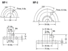 OMRON Automation and Safety 欧姆龙自动化  MF-2  配件