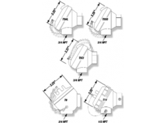 Conax 康纳斯  High Temperature Thermocouples - Termination Styles  温度传感器