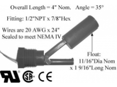 Whitman Controls   L27-16-S1-16-NO  料位开关