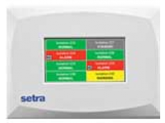 Setra 西特  Multi-Room Monitoring Station with Touch Screen Model MRMS  压力仪表