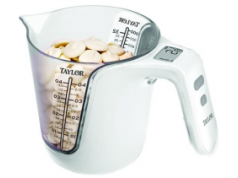 Taylor Precision Products   3891WS Digital Scale with Removable Measuring Cup  秤和天平