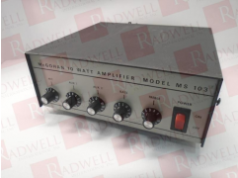 Radwell International 拉德韦尔  MS103  音频放大器和前置放大器 