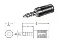 Amphenol Aerospace Corporation  TP-105  耳机插孔和插头