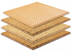 Acoustical Solutions, Inc.  Sonex Bioline Ceiling Tile  隔音和隔音材料