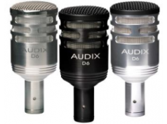 AUDIX Corporation  D6 Dynamic Instrument Microphone  音频麦克风