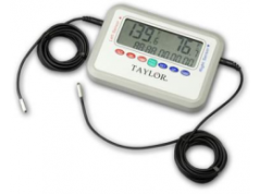 Taylor Precision Products   1442 Digital Recording Thermometer with Du…  数字测温仪