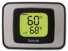 Taylor Precision Products   1523 Digital Indoor&Outdoor Thermometer&Hy…  数字测温仪