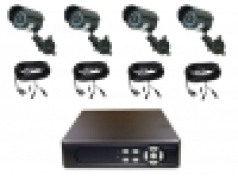 Advance Security Products  4 Camera Infrared Package with DVR  摄像机