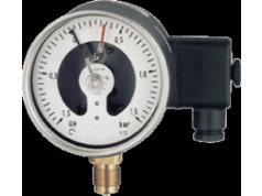 KOBOLD 科宝  DRF34 - Brass Pressure Gauge w& Switch  机械压力计