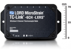 LORD MicroStrain Sensing Systems  TC-Link® -6CH -LXRS™ 6 Channel Wireless Thermocouple Node  热电偶温度变送器