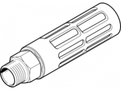 Festo 费斯托  U-3&4-B  消音器 