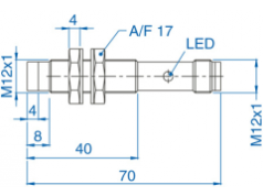 bisco industries  AIS12N04UN024-Q65  接近传感器