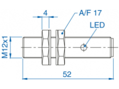 bisco industries  AIK12F02AN024-Q65  接近传感器