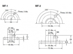 Omron 欧姆龙  MF-2  传感器附件