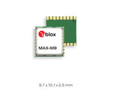 u-blox 优北罗  MAX-M8C  标准精度 GNSS 模块