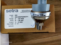 setra西特  209/C209表压 复合压 密封表压 真空度测量压力变送器  压力变送器
