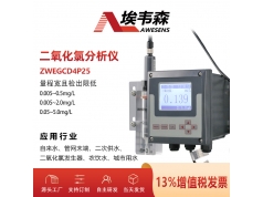 AWESENS 埃韦森  ZWEGCD4P25  在线二氧化氯分析仪城市用水水质监测