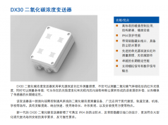 江苏东芯传感  DX30  二氧化碳浓度变送器