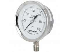 REOTEMP  4.5英寸过程压力表  压力仪表